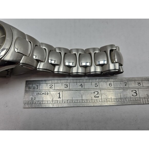 Fossil Arkitekt FS2903 Mens Stainless Steel Quartz Watch Gray Dial New Battery - Picture 10 of 12